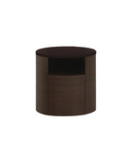 CDON4 / Bedside Table with 1 Drawer / Spessart Oak Structure + Hide 19 Caffe Top