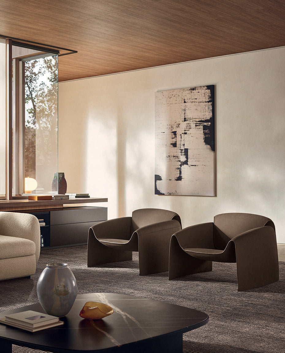 Le Club Armchair by Jean-Marie Massaud Poliform