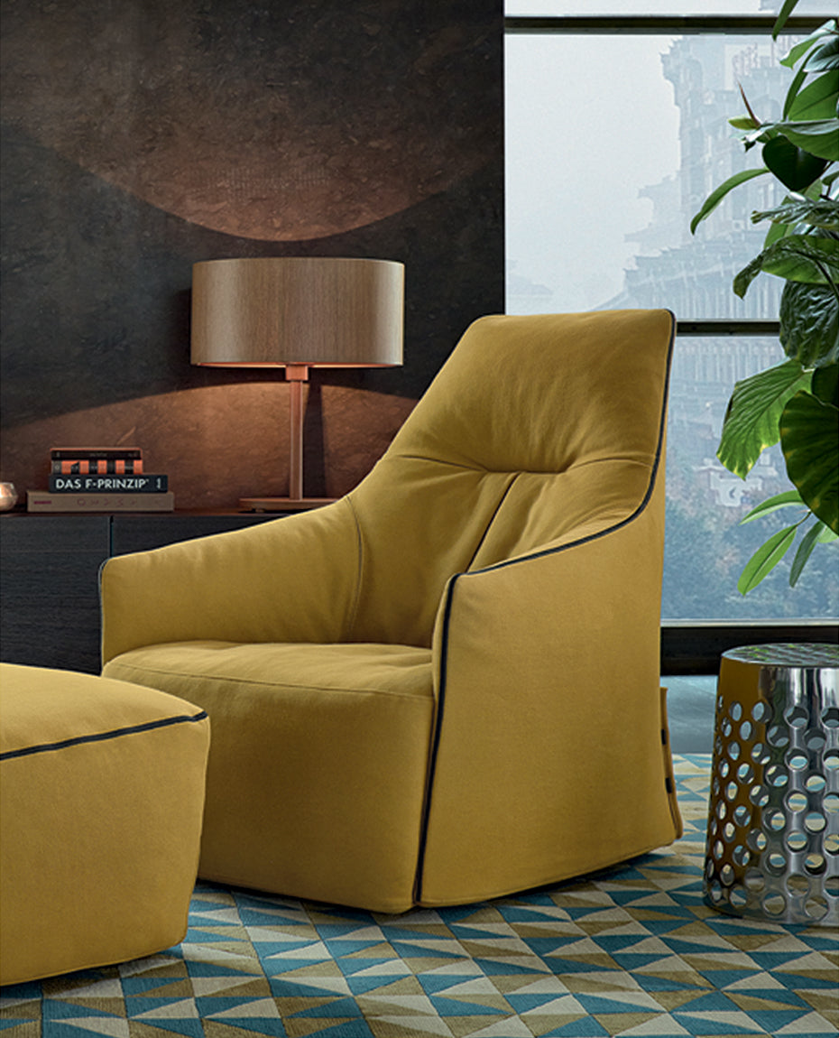 Santa Monica Lounge Armchair by Jean-Marie Massaud | Poliform