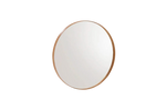 Ø90x5.5 cm / Hanging Mirror / Hide Invecchiato Structure + White Mirror
