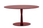 Ø125x74 cm / Table Finish 2 / Glossy Lacquered Granata Base + Glossy Lacquered Granata Top