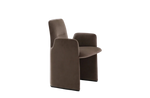 Chair with Armrests / PERSIA Visone Fabric Fabric