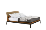 177x230x100 cm / Bed for 160x200 cm Mattress (Sold Separately) / NAXOS Prussia Fabric External and KITAMI Oceano Fabric Inner Headboard + NAXOS Prussia Fabric Cover Bed Frame