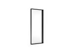 80x10x200 cm / Mirror / Mat Lacquered Carbone
