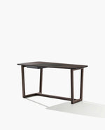 1x SCN145 + 1x MCN001 + 1x CCN001 / Writing Desk Wood 2 / Spessart Oak Structure + Hide 02 Nero Desk Pad + Mat Lacquered Carbone LO91 Undermount Drawer