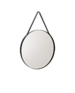 NDPSP120 / Hanging Mirror / Hide 02 Nero Frame + Bronzed 4051 Mirror