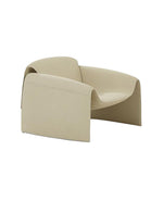 PL094 / Armchair / SILK 01 Crema Cat S Leather