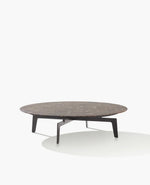 TTB123R / Coffee Table / Mat Marble Emperador Dark Top + Mat Brown Nickel Structure